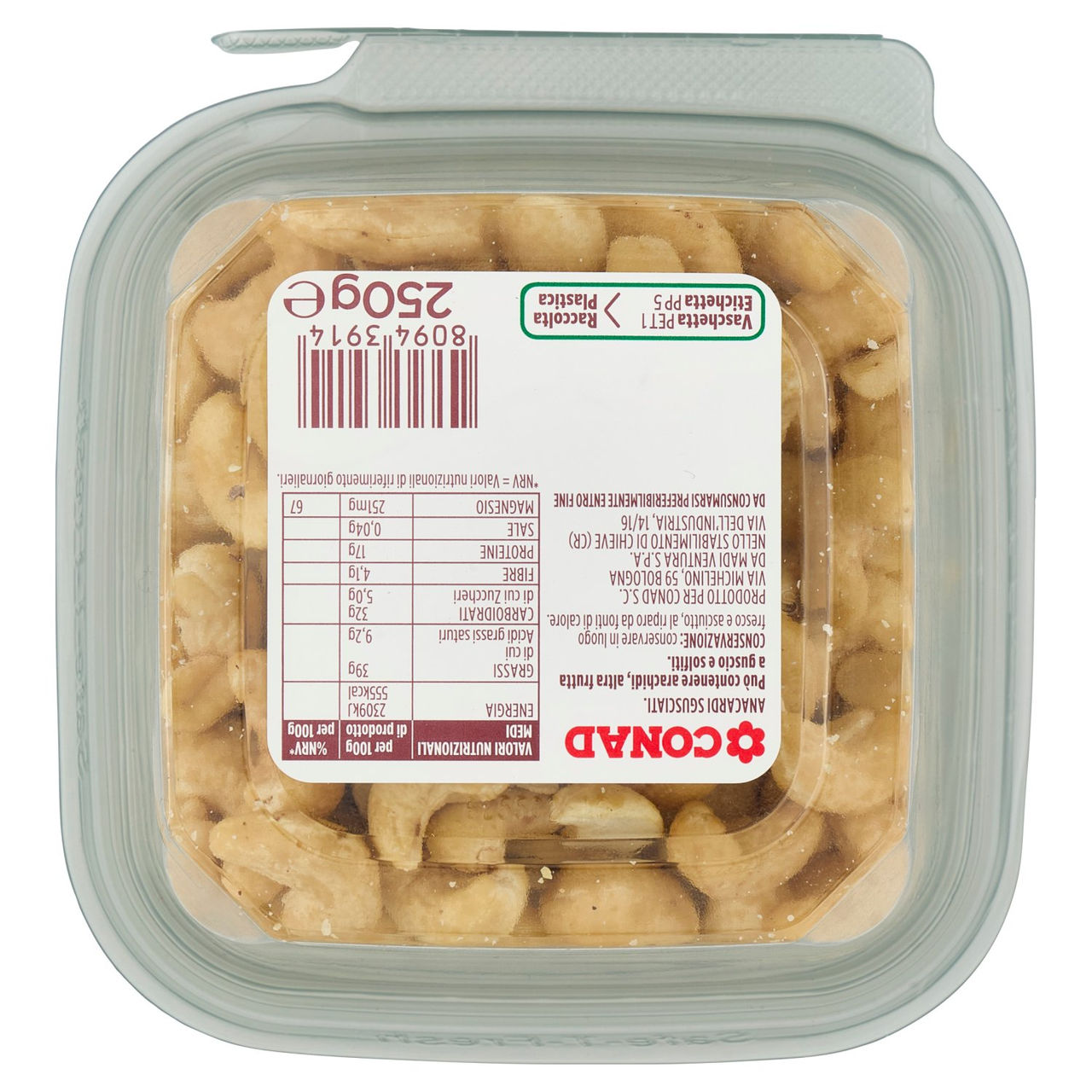CONAD Anacardi 250 g