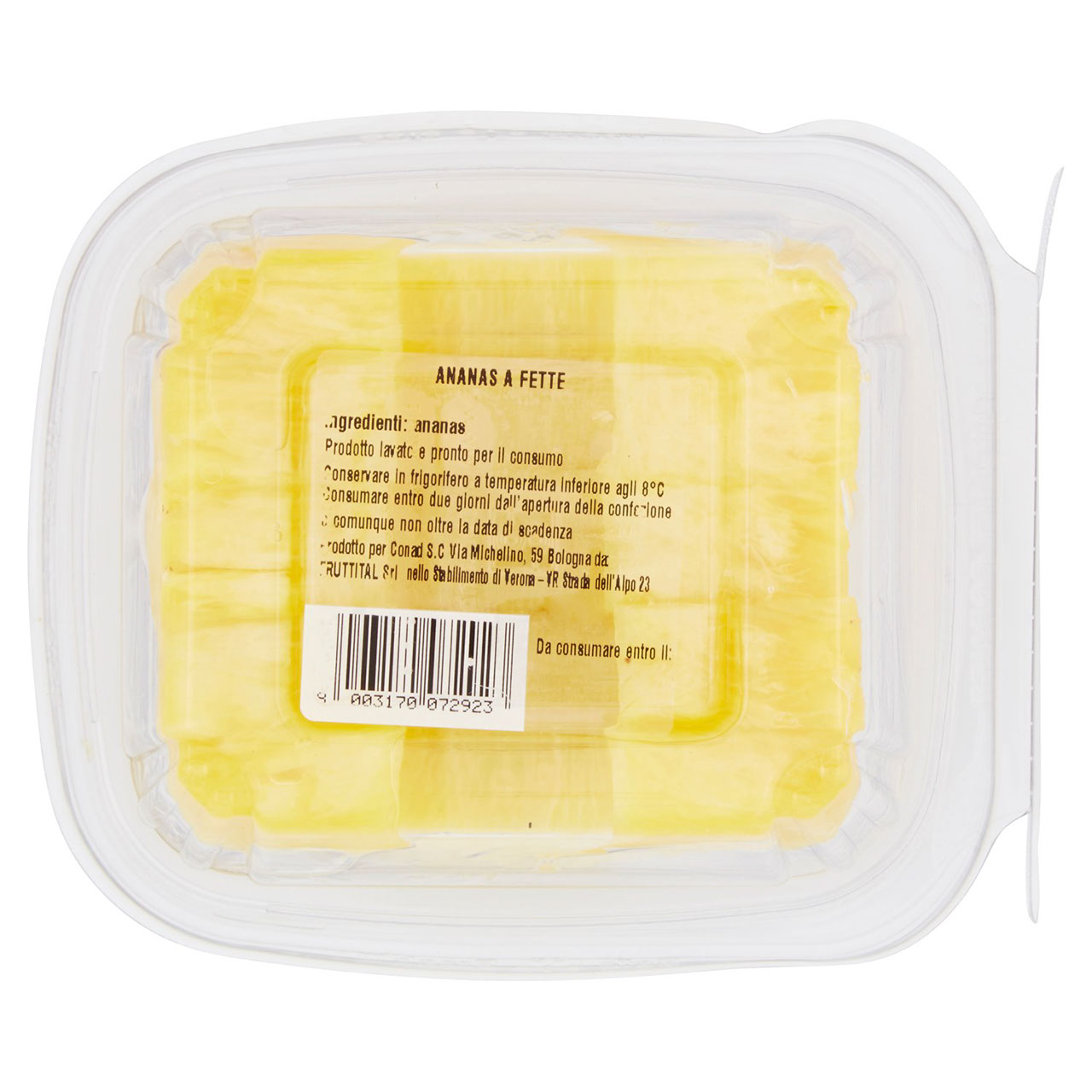 Ananas a Fette 250 g Conad in vendita online