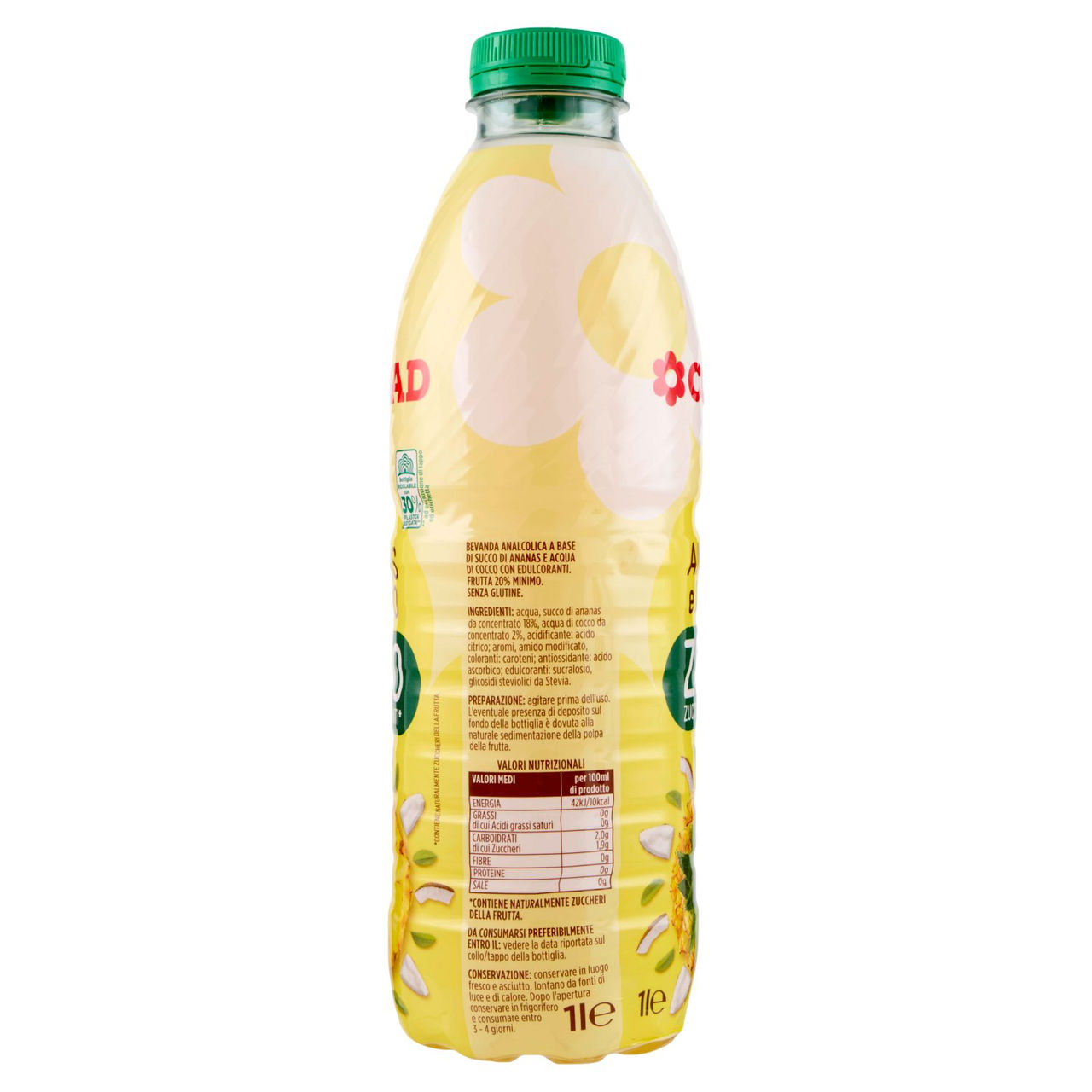 Bevanda di Ananas e Cocco Conad in vendita online