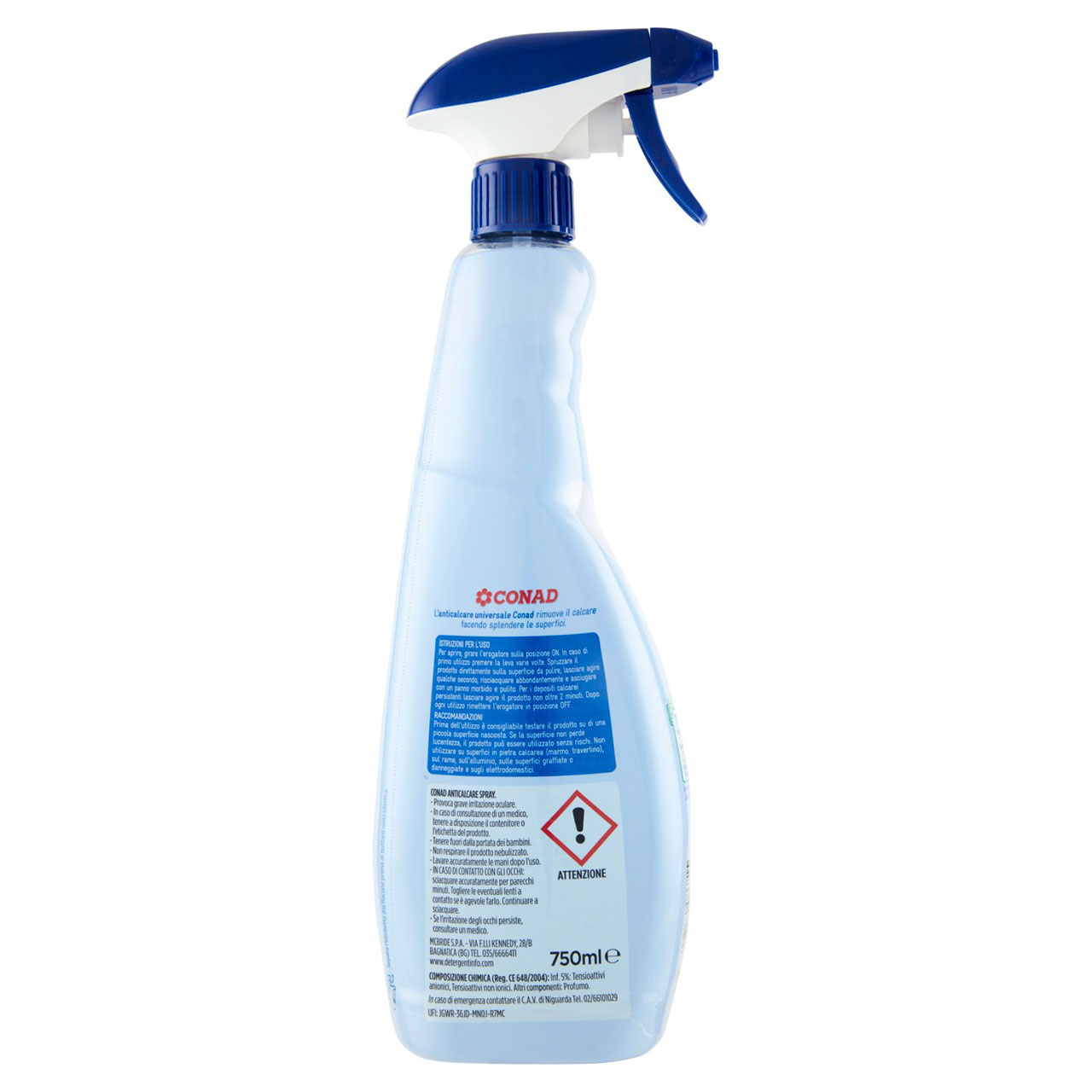 Anticalcare Spray 750 ml Conad