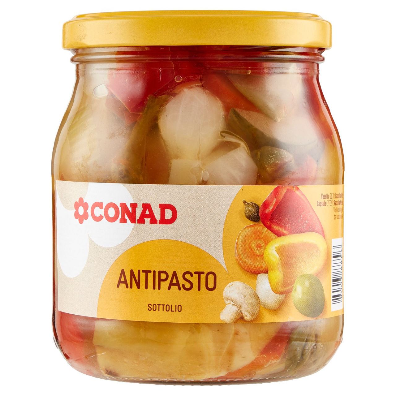 Antipasto Sottolio 530 g Conad