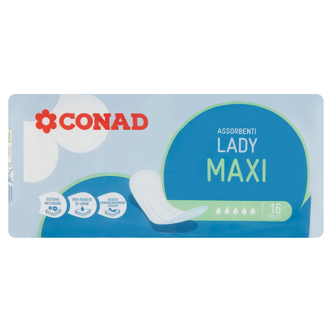 Assorbenti Lady Maxi 16 pz Conad in vendita online