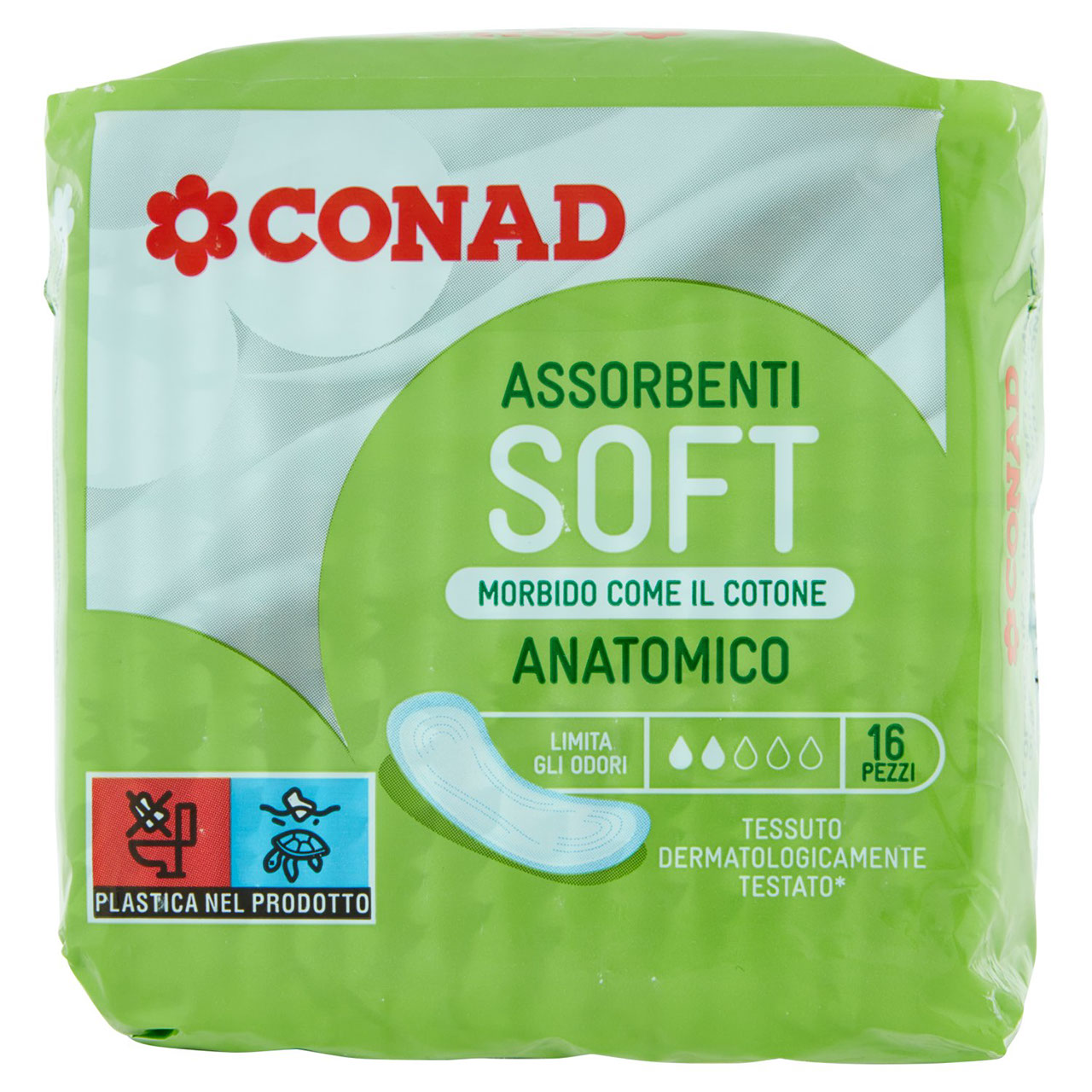 Assorbenti Soft Anatomici 16pz Conad online