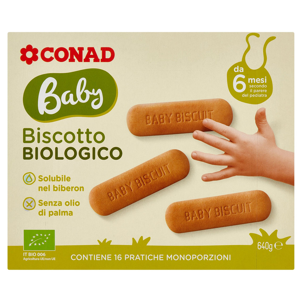 Baby Biscotto Biologico Conad in vendita online