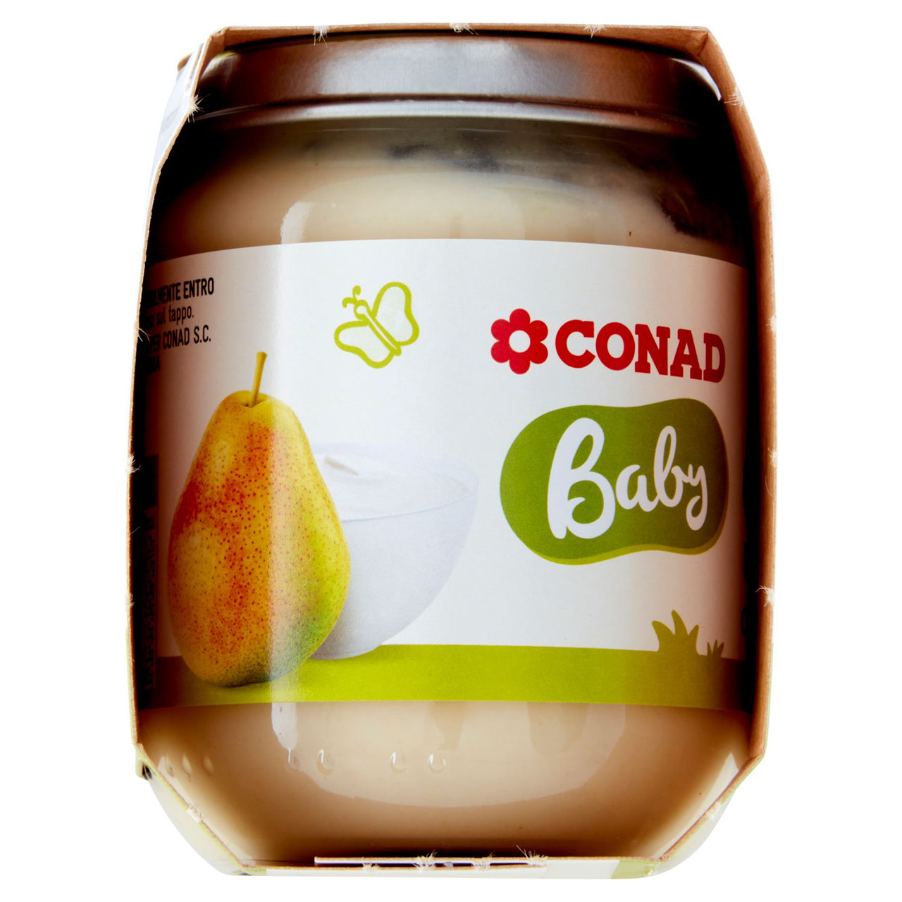 Baby Merenda Pera e Yogurt Biologico Conad
