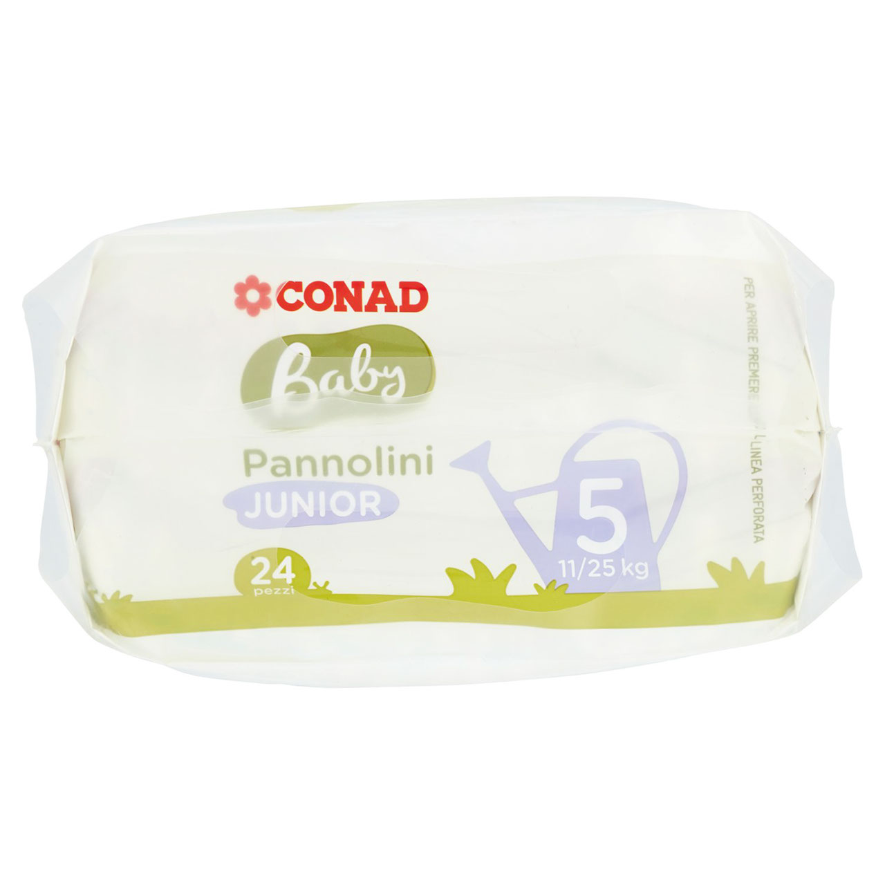 Baby Pannolini Junior 5 11/25 kg 24 pezzi Conad