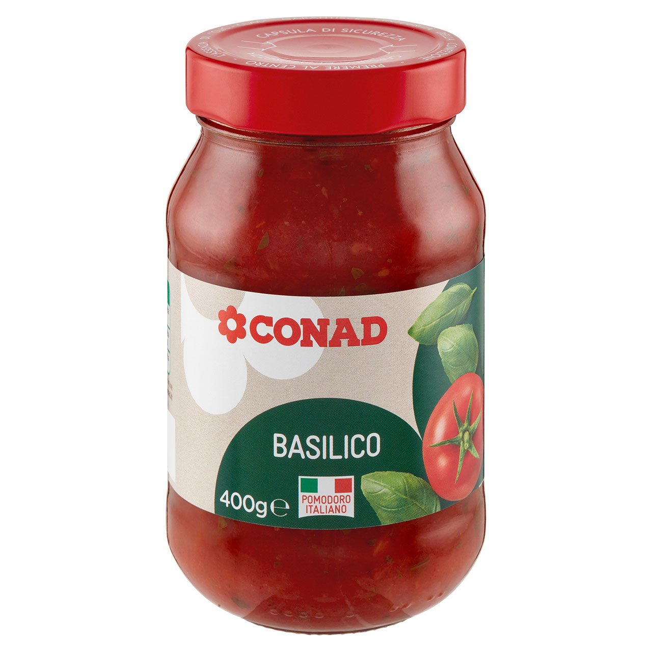 Sugo Pomodoro e Basilico 400 g Conad online