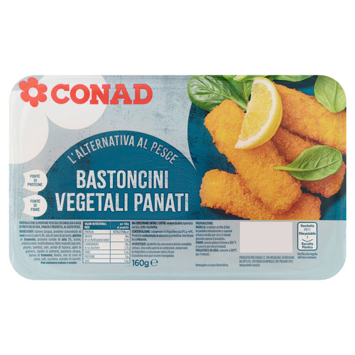 CONAD Bastoncini Vegetali Panati 160 g
