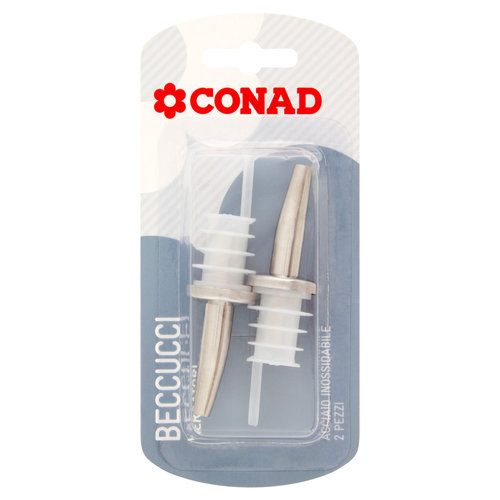 CONAD Beccucci Versatori Acciaio Inossidabile 2 pz