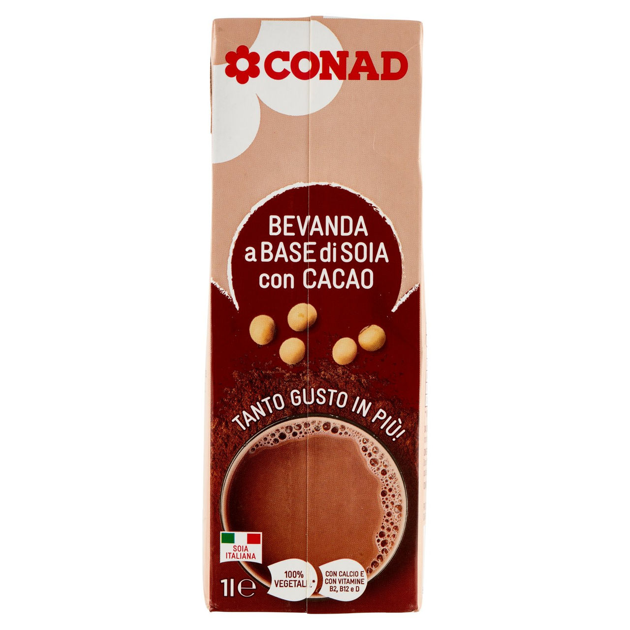 CONAD Bevanda a Base di Soia con Cacao 1 l