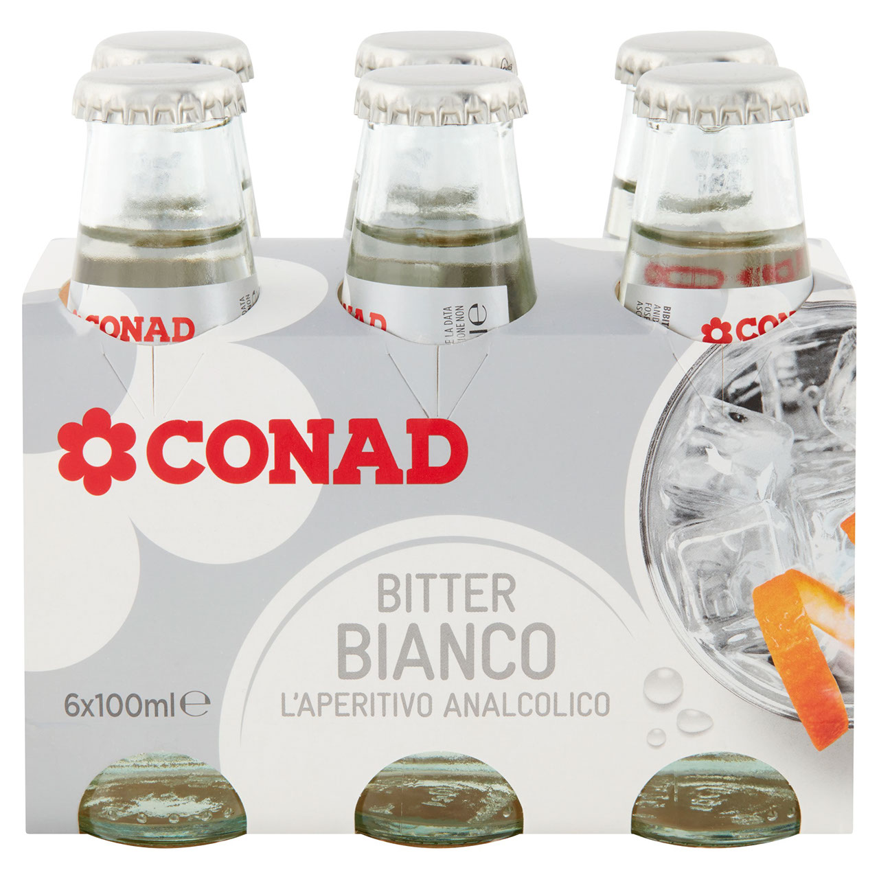 Bitter Bianco 6 x 100 ml Conad in vendita online