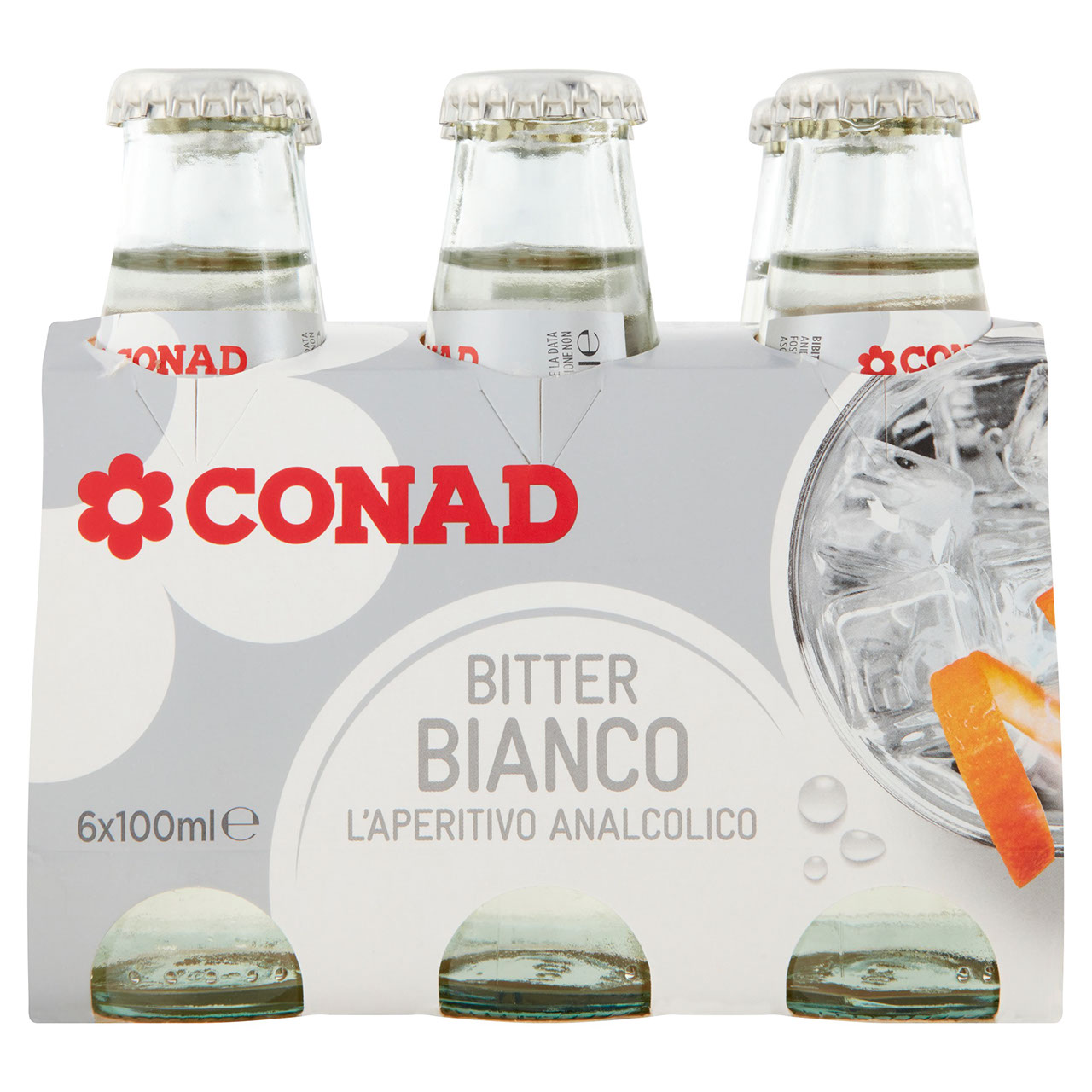 Bitter Bianco 6 x 100 ml Conad in vendita online