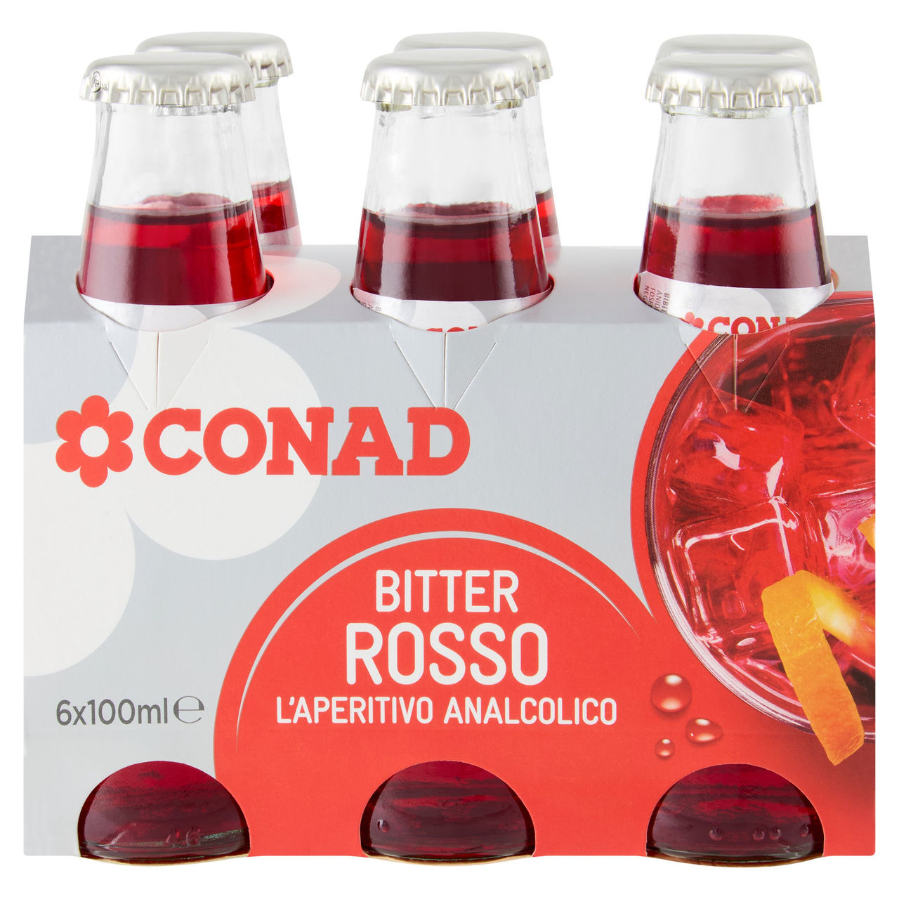 Bitter rosso 100 ml. Conad in vendita online Conad