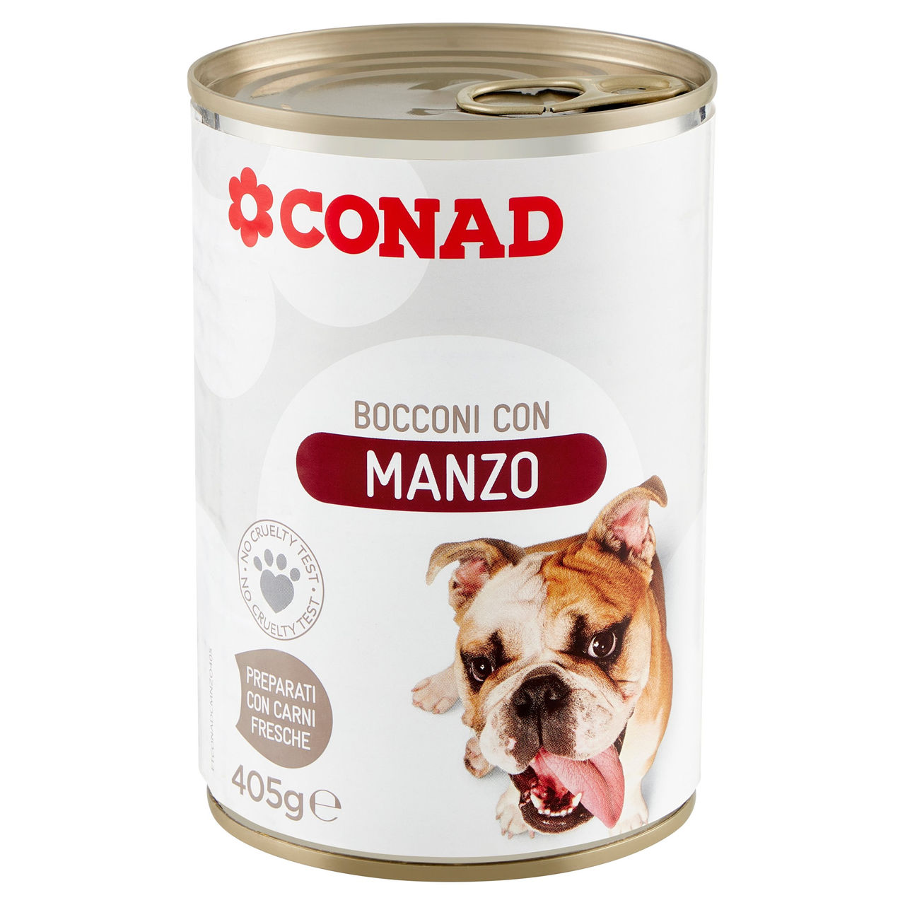 Bocconi con Manzo 405 g Conad in vendita online