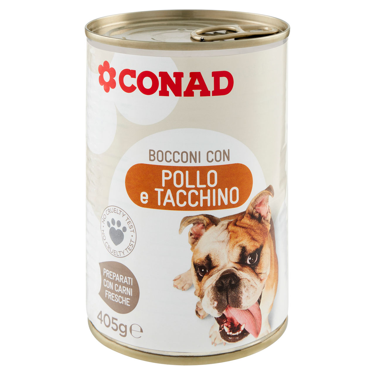 Bocconi con Pollo e Tacchino 405 g Conad online