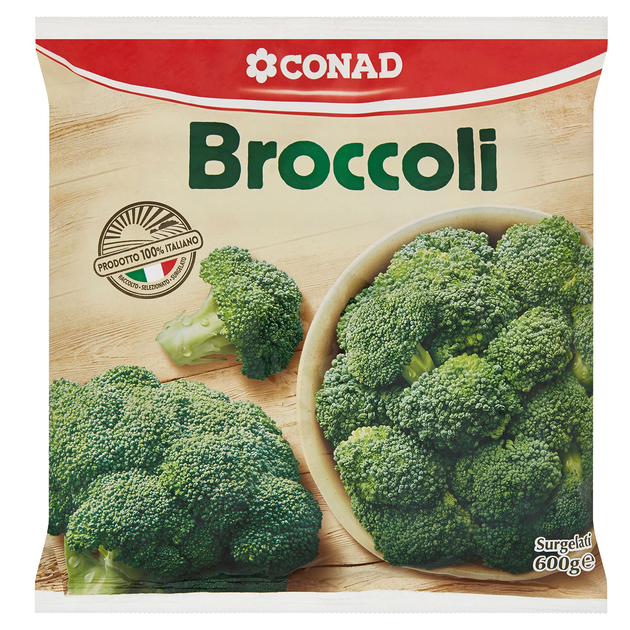 Broccoli Surgelati 600 g Conad in vendita online