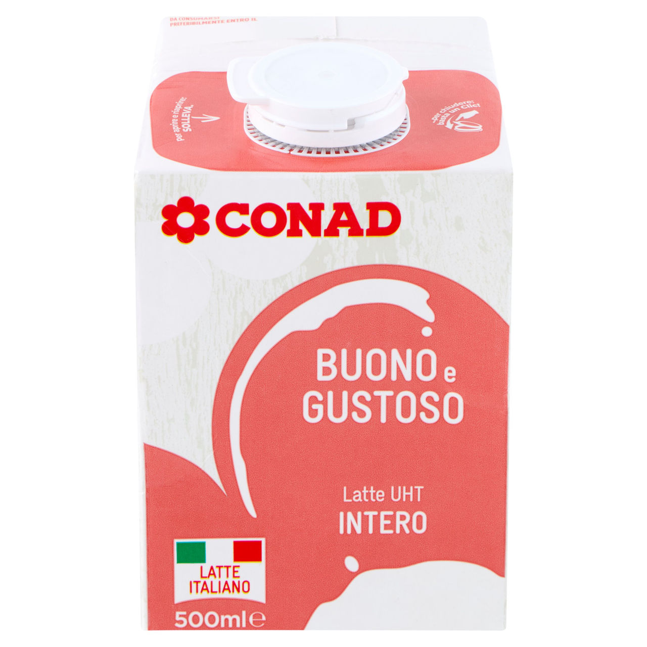 Latte UHT Intero 500 ml Conad in vendita online