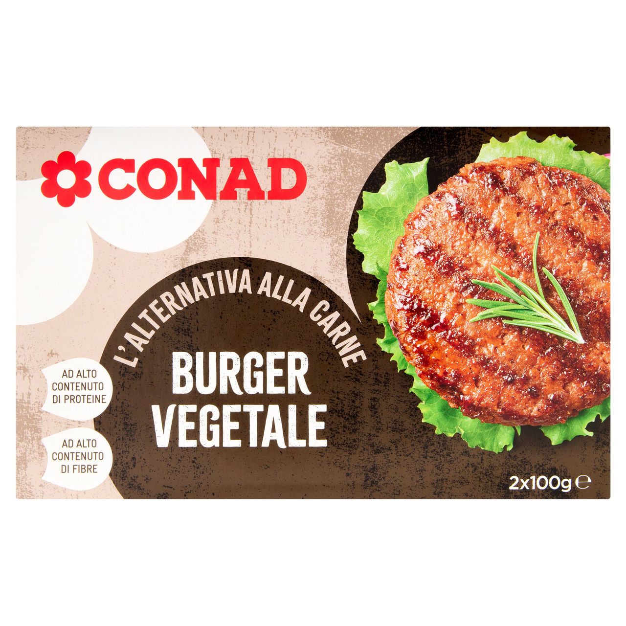 CONAD Burger Vegetale 2 x 100 g