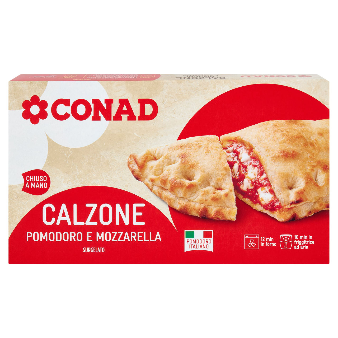 CONAD Calzone Pomodoro e Mozzarella Surgelato 250 g