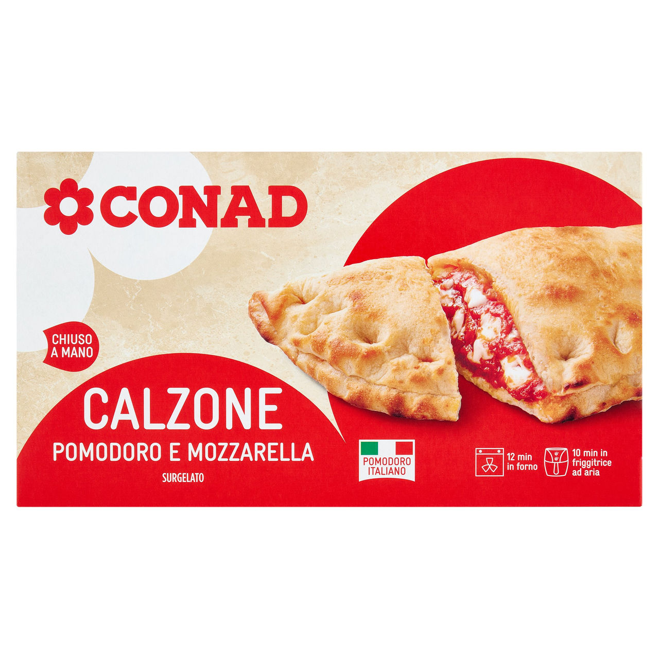 CONAD Calzone Pomodoro e Mozzarella Surgelato 250 g
