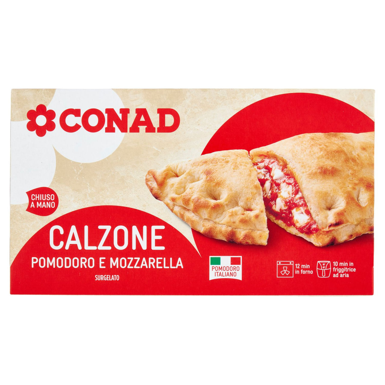 CONAD Calzone Pomodoro e Mozzarella Surgelato 250 g