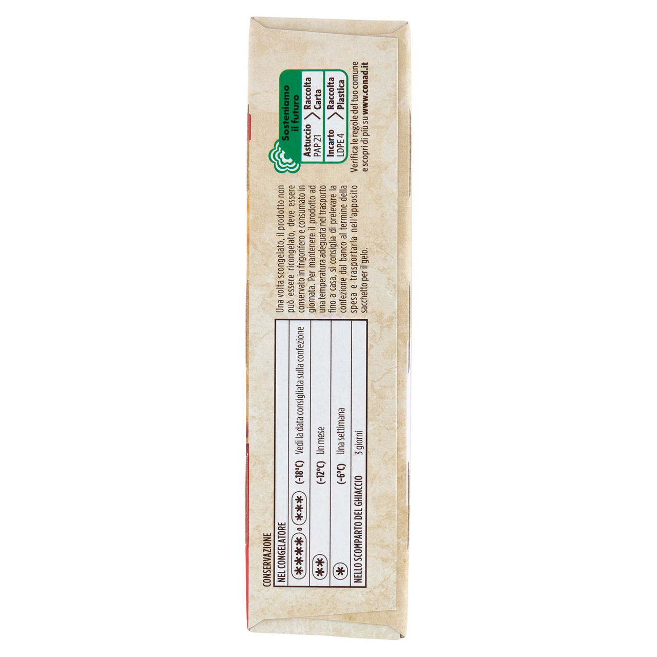 CONAD Calzone Pomodoro e Mozzarella Surgelato 250 g