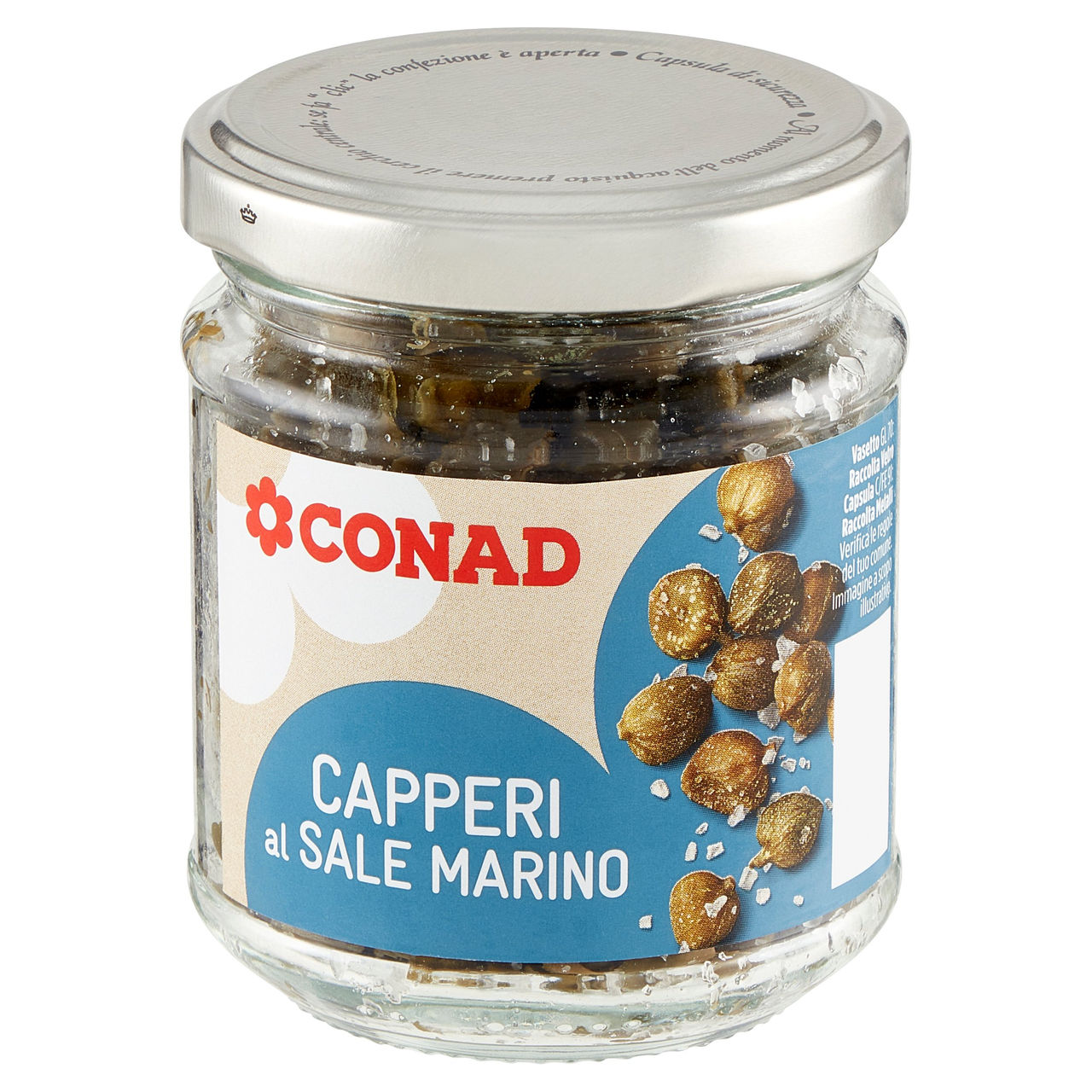 Capperi al Sale Marino 130 g Conad