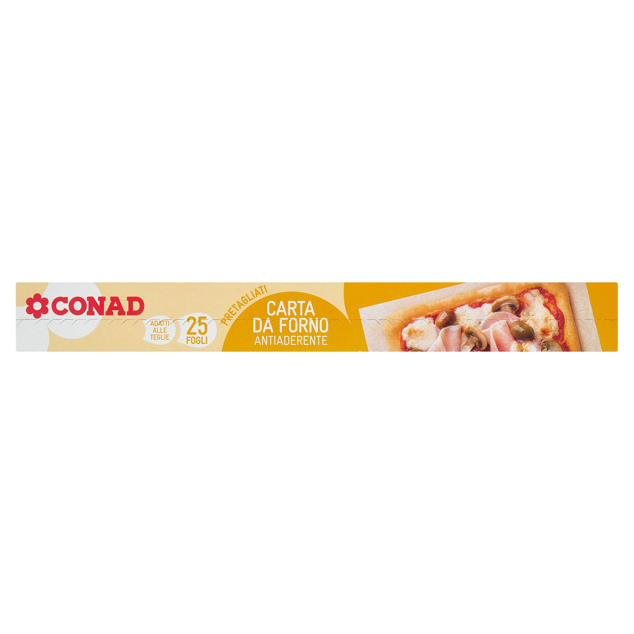 Carta da Forno Pretagliata 25 fogli Conad