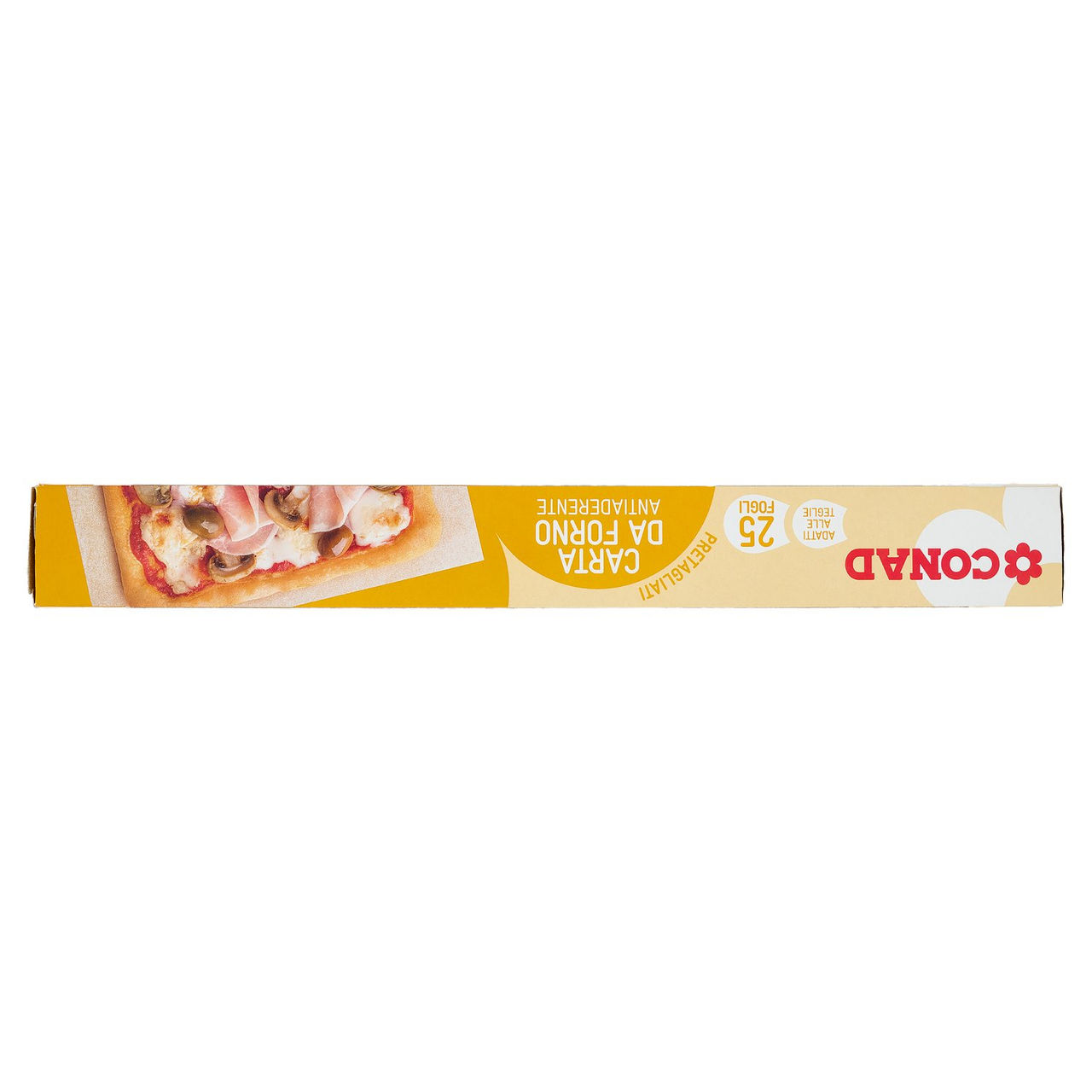 Carta da Forno Pretagliata 25 fogli Conad