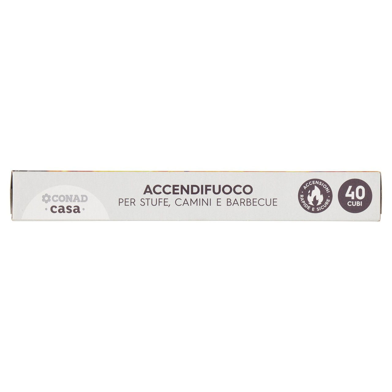 CONAD casa Accendifuoco per Stufe, Camini e Barbecue 450 cm³ 40 Cubi