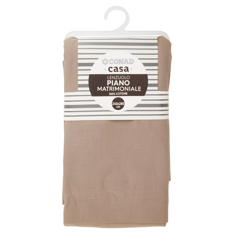 Lenzuolo Piatto 100% Cotone 150x280 Cm - Morbido E Traspirante, Colore Rosso - Foto 2