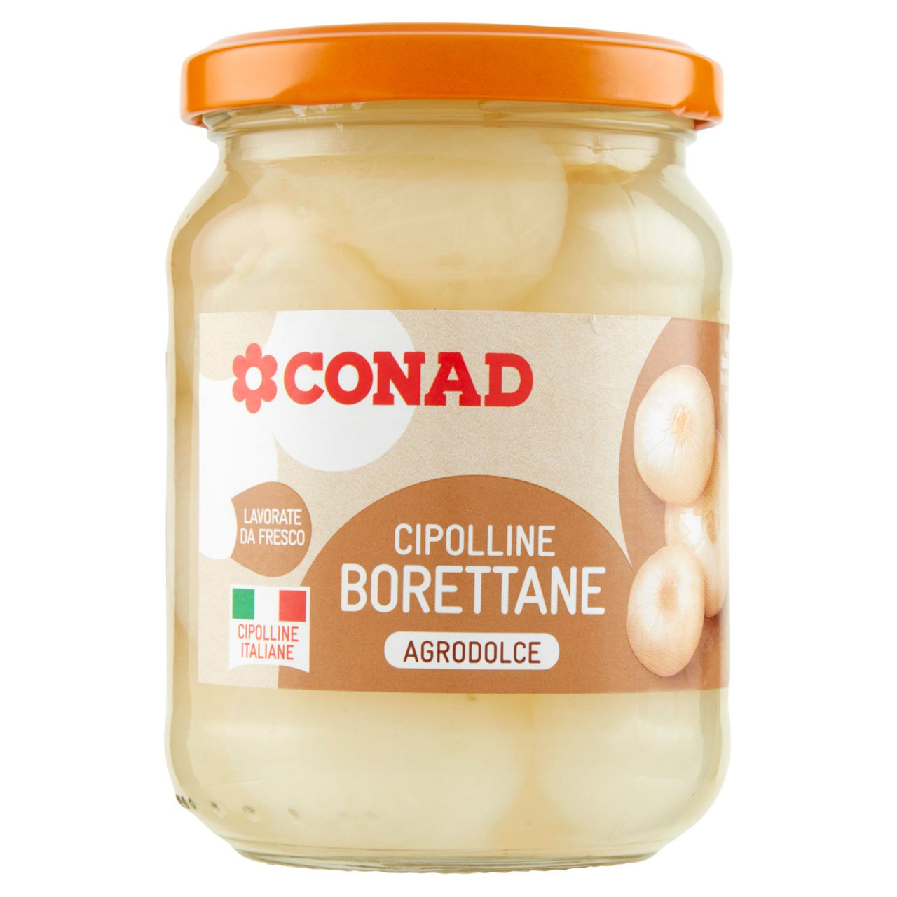 Cipolline Borettane Agrodolce 290 G Conad | Conad