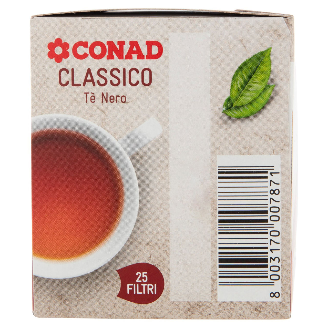 Classico Tè Nero 25 filtri da 1,7 g Conad online