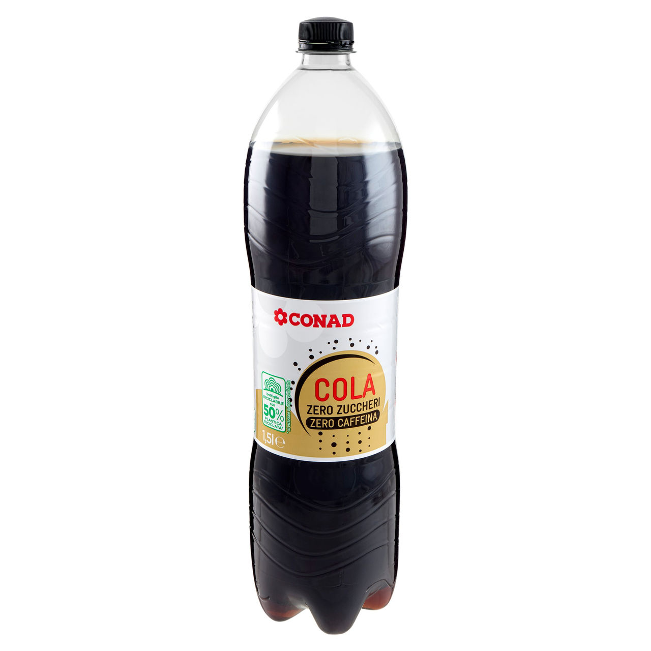 CONAD Cola Zero Zuccheri Zero Caffeina 1,5 l