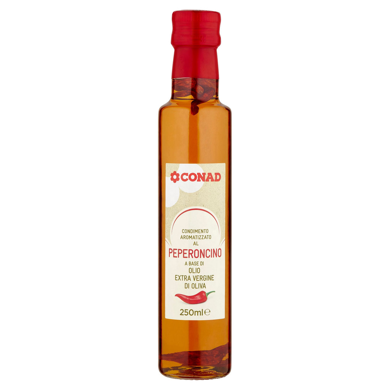 Olio aromatizzato al peperoncino 250 ml Conad