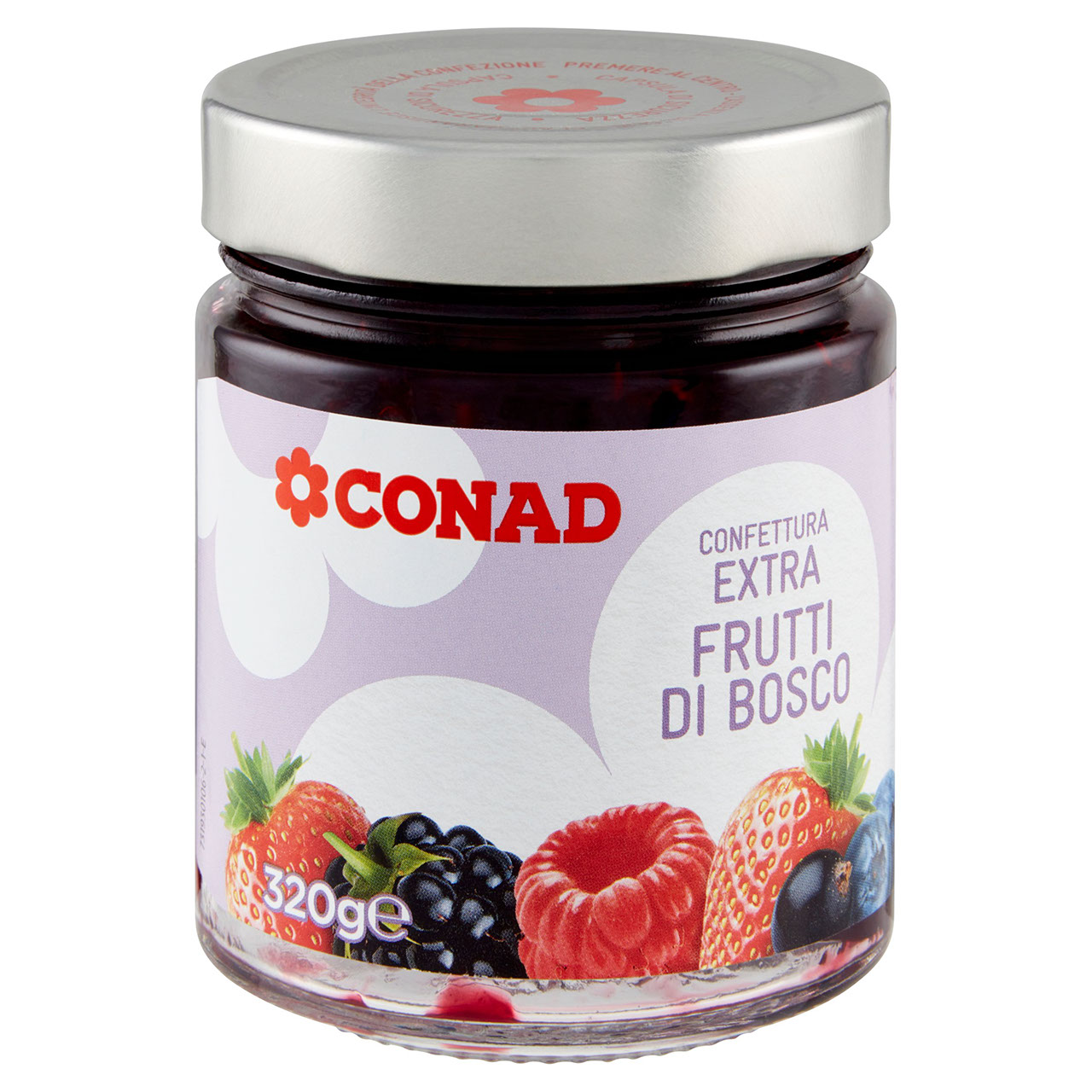Confettura extra Frutti di Bosco g 320 Conad