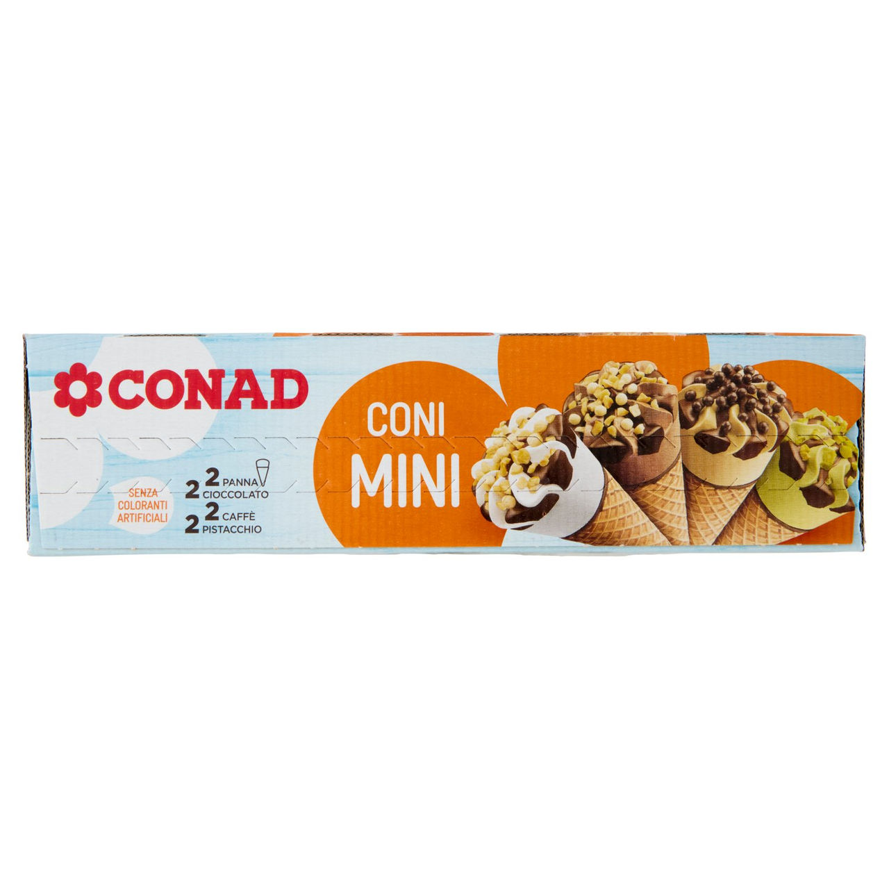 Mini Coni Gelato 8 Pezzi 320g Conad online