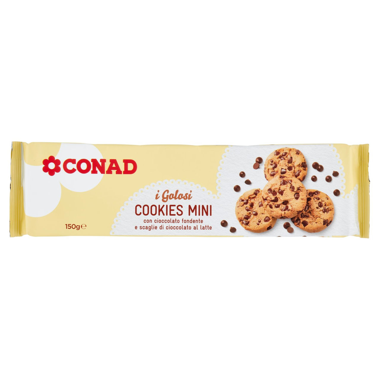 Cookies mini 150 g Conad in vendita online
