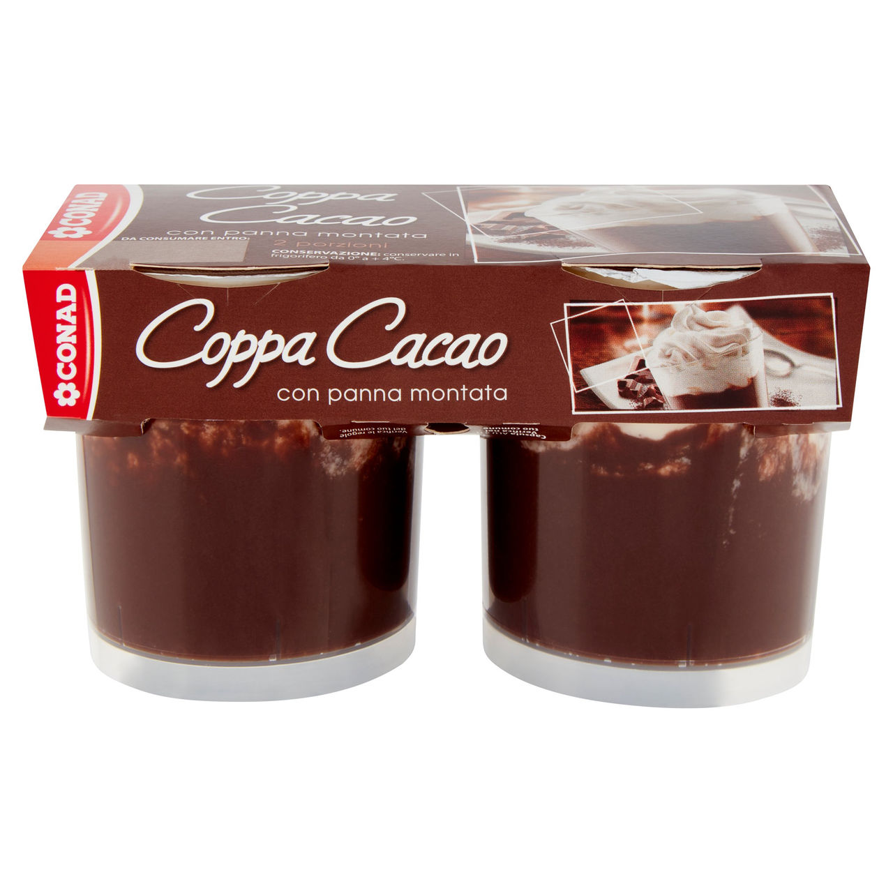 Coppa Cacao con panna montata 2 x 110 g