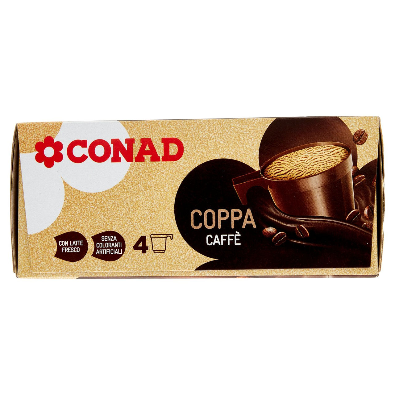 Coppa Caffè 4 x 70 g Conad in vendita online