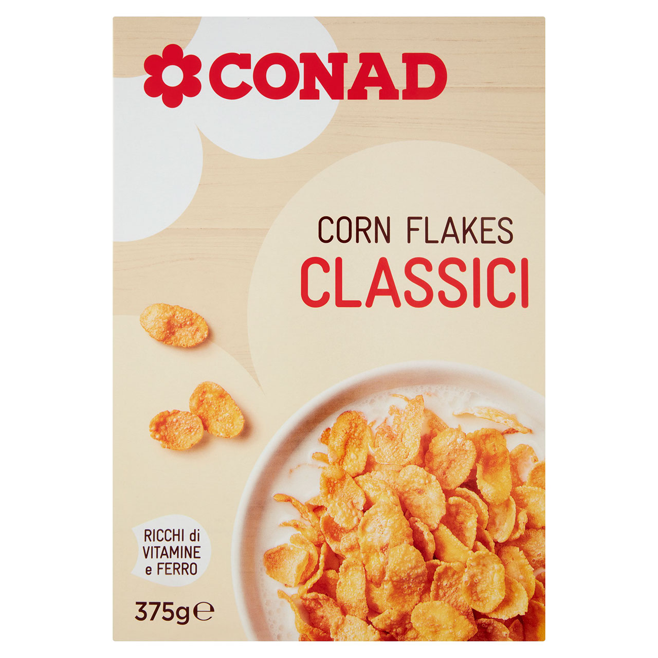 Corn Flakes Classici 375 g Conad