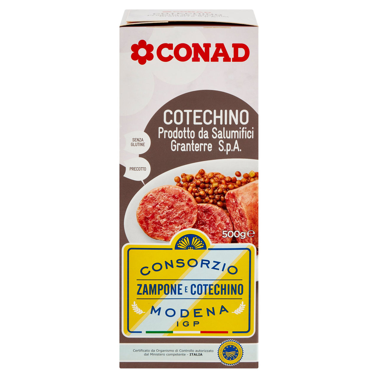 CONAD Cotechino Modena IGP 500 g