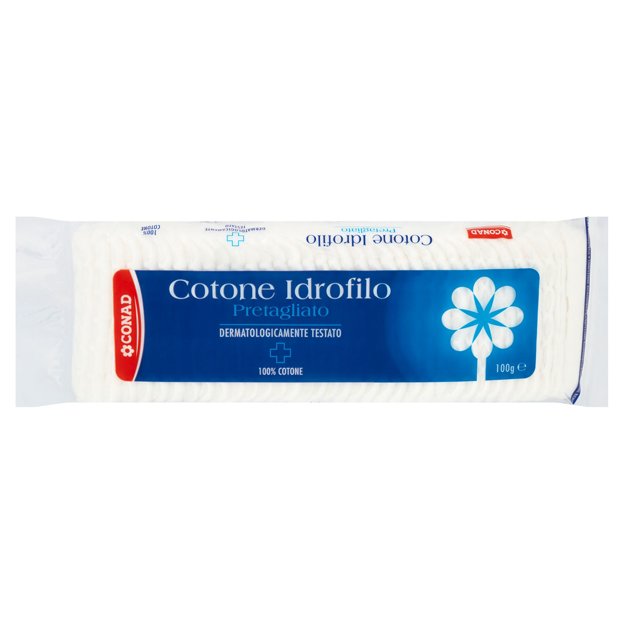Cotone Idrofilo Pretagliato 100 g Conad