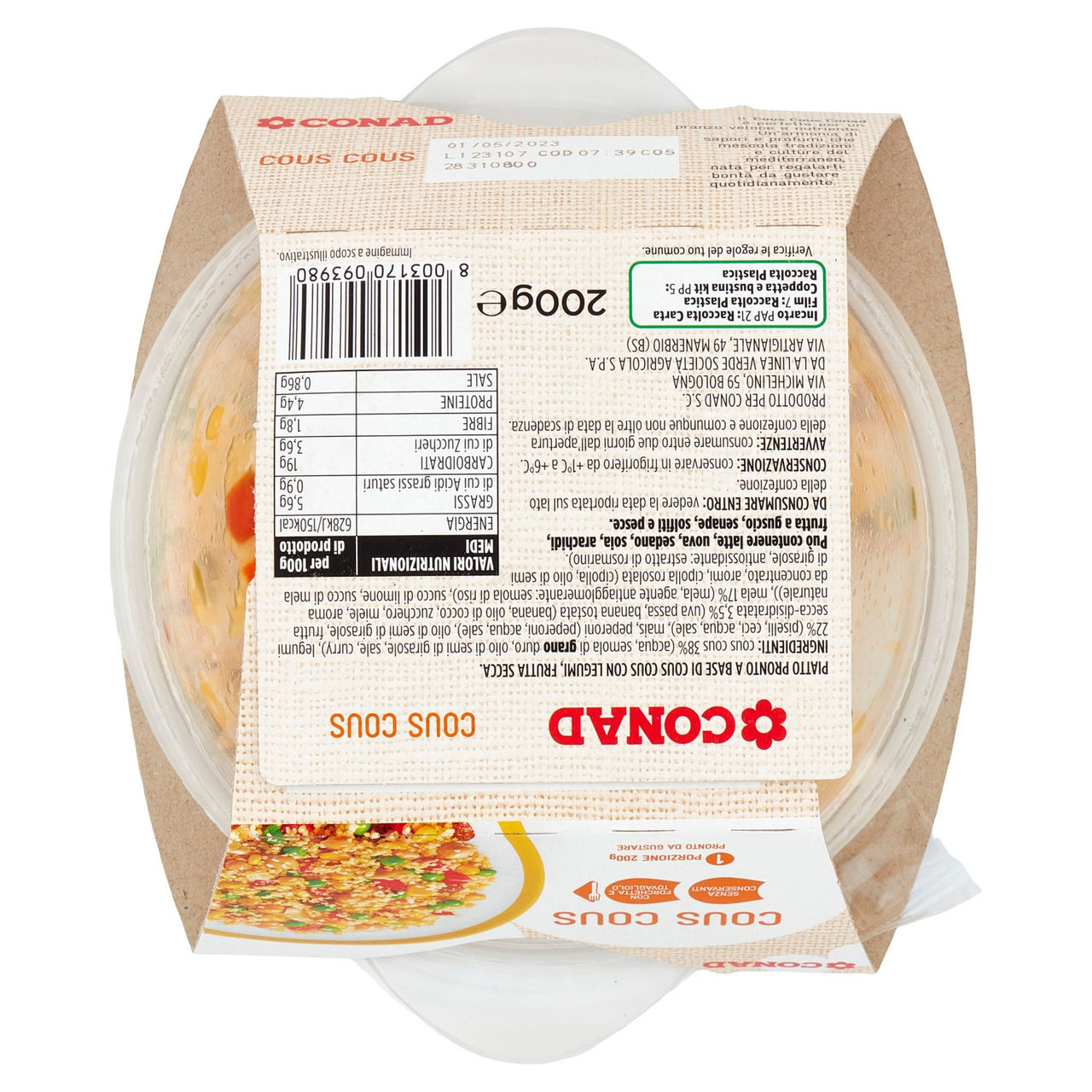 CONAD Cous Cous 200 g