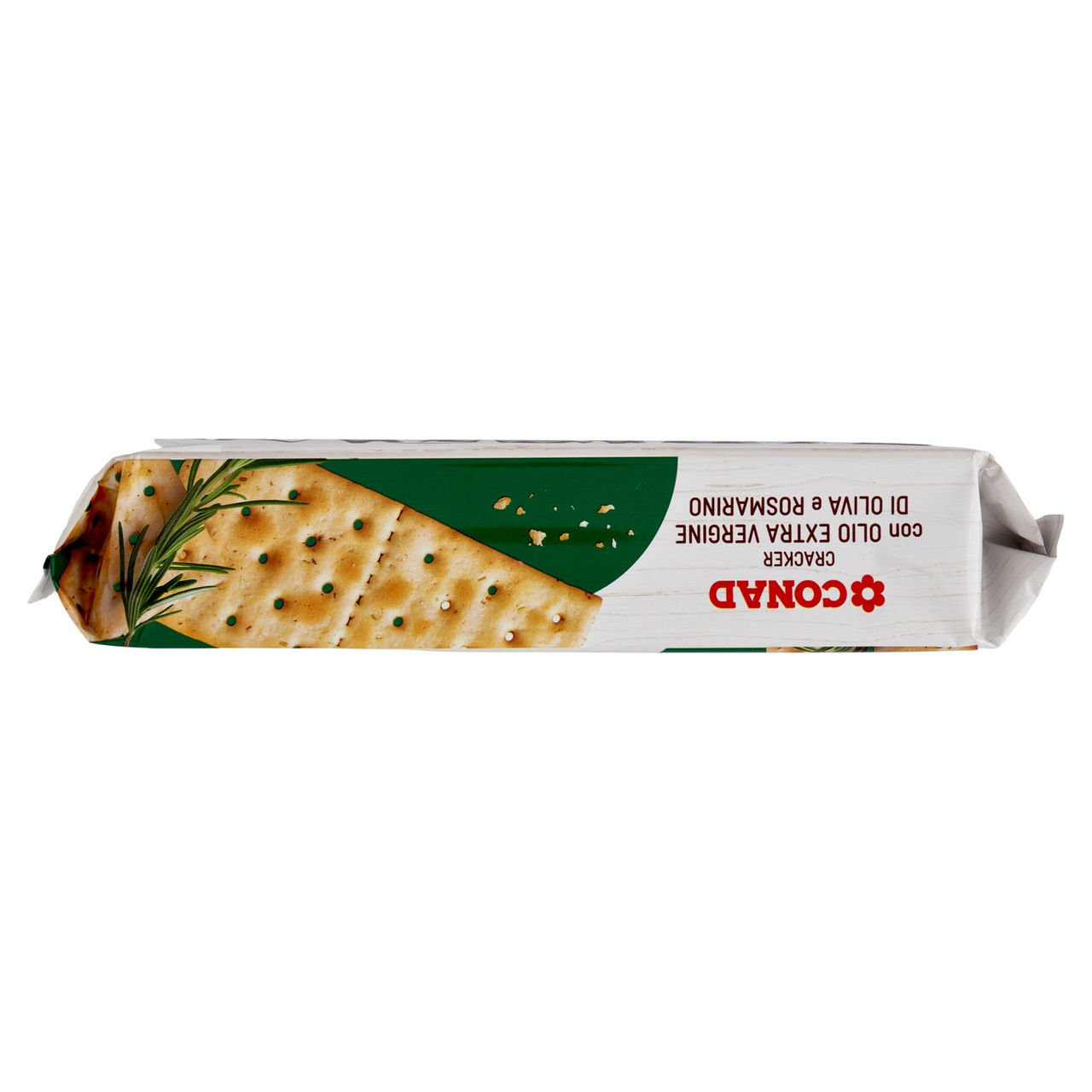 Crackers con olio EVO e rosmarino 250 g Conad