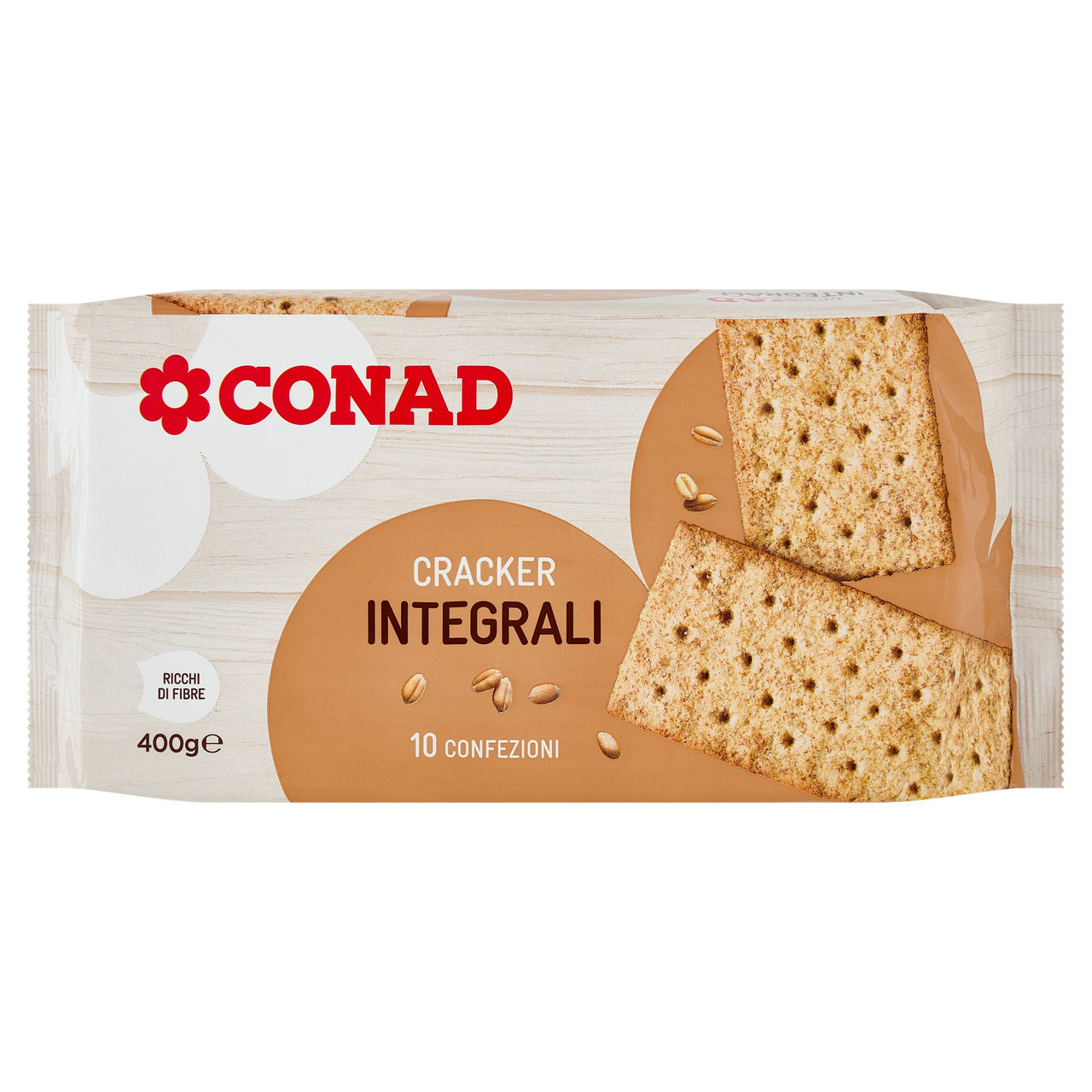Cracker Integrali 400 g Conad in vendita online Conad