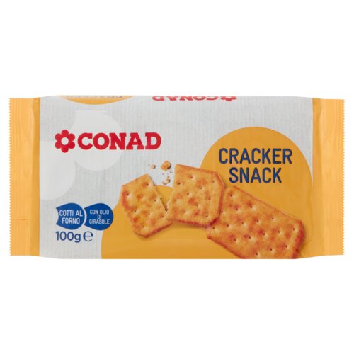 Cracker Snack 100 G Conad In Vendita Online | Conad