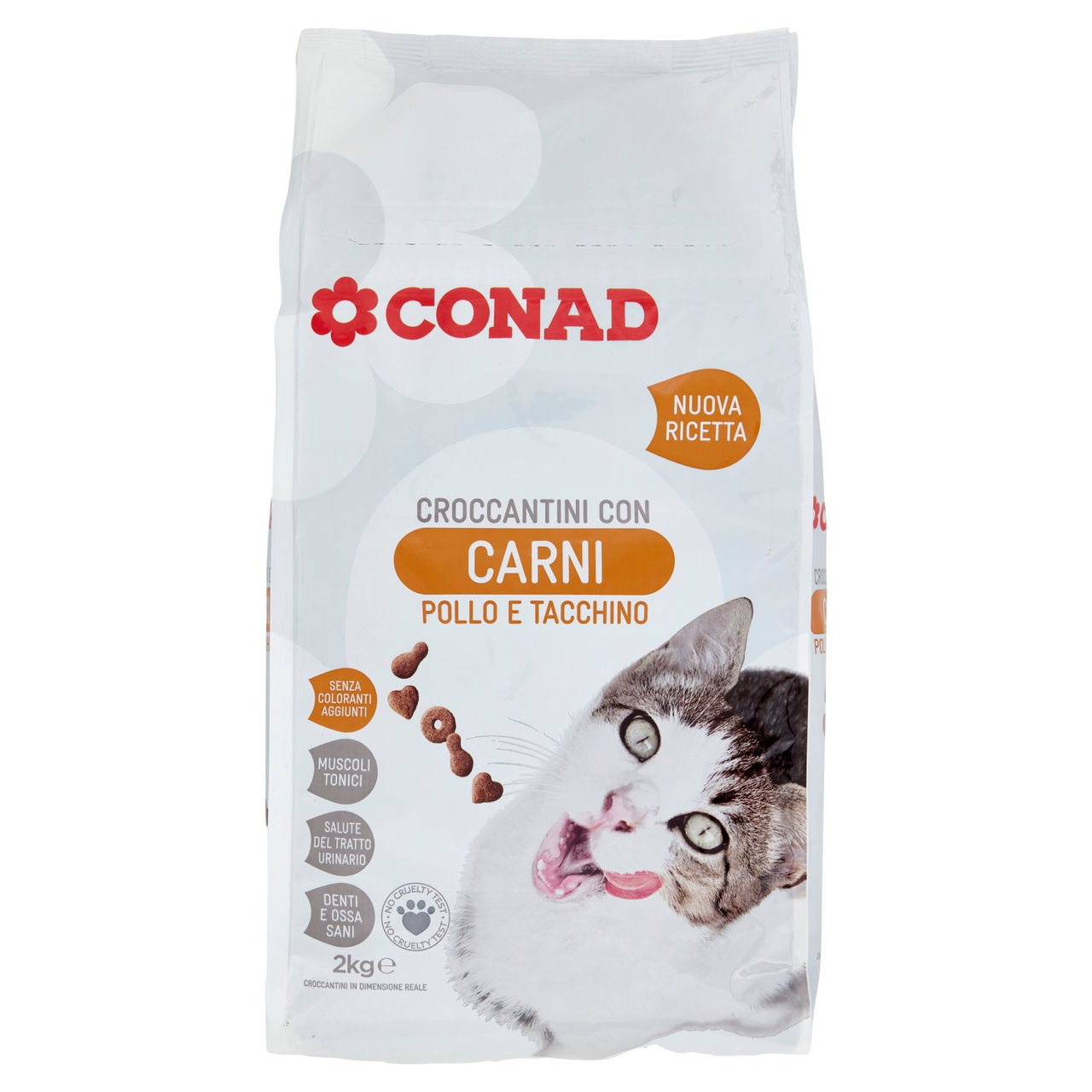 CONAD Croccantini con Carni Pollo e Tacchino 2 kg