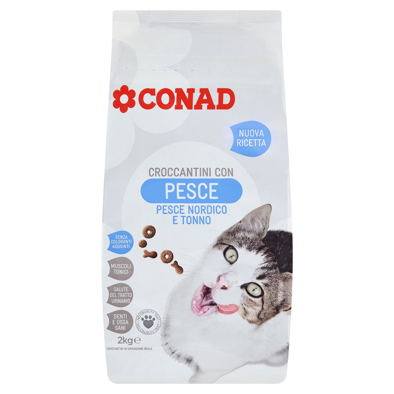 CONAD Croccantini con Pesce Pesce Nordico e Tonno 2 kg