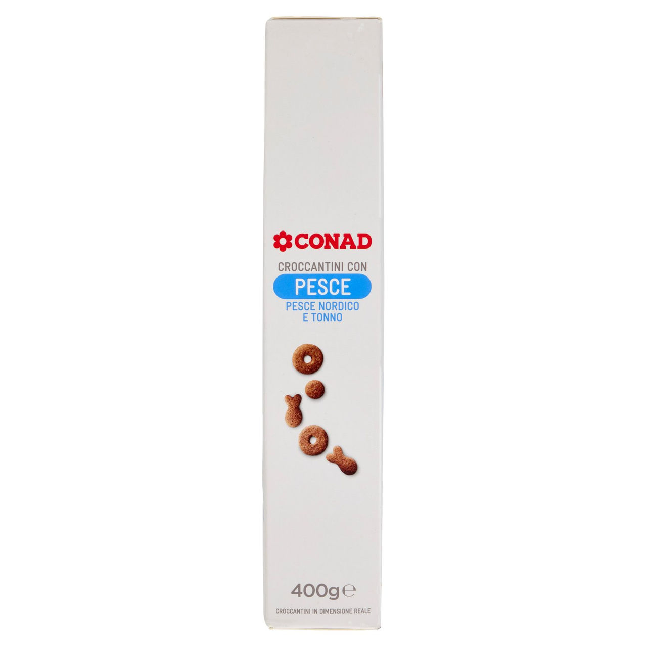 CONAD Croccantini con Pesce Pesce Nordico e Tonno 400 g